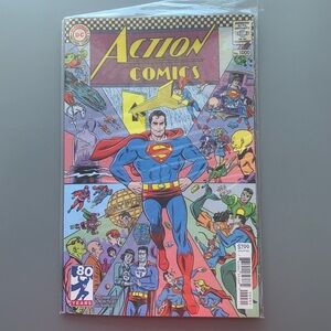(C40) DC Comics ACTION COMICS #1000 Superman Michael Allred 1960's cover